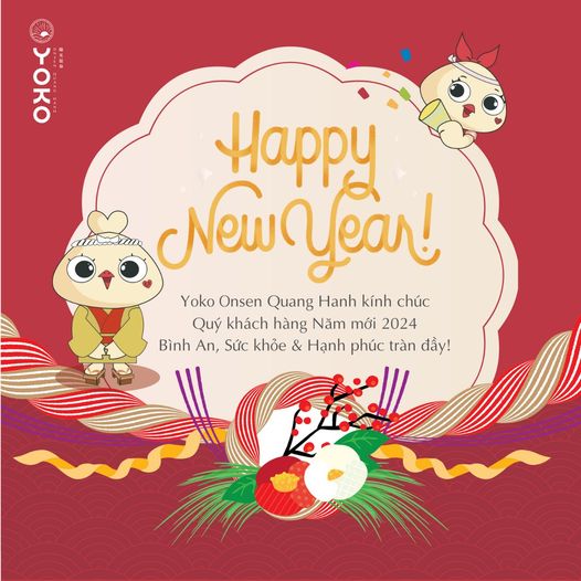 Năm mới sang - Đón sức khỏe vàng cùng Onsen Quang Hanh
